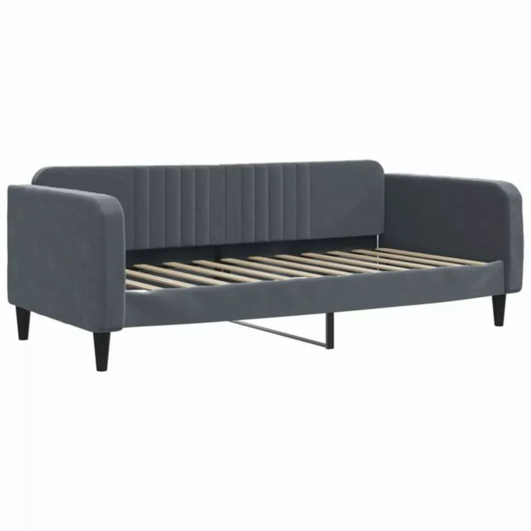 vidaXL Gästebett Tagesbett Hellgrau 90x200 cm Stoff Gästebett Schlafsofa Gr günstig online kaufen