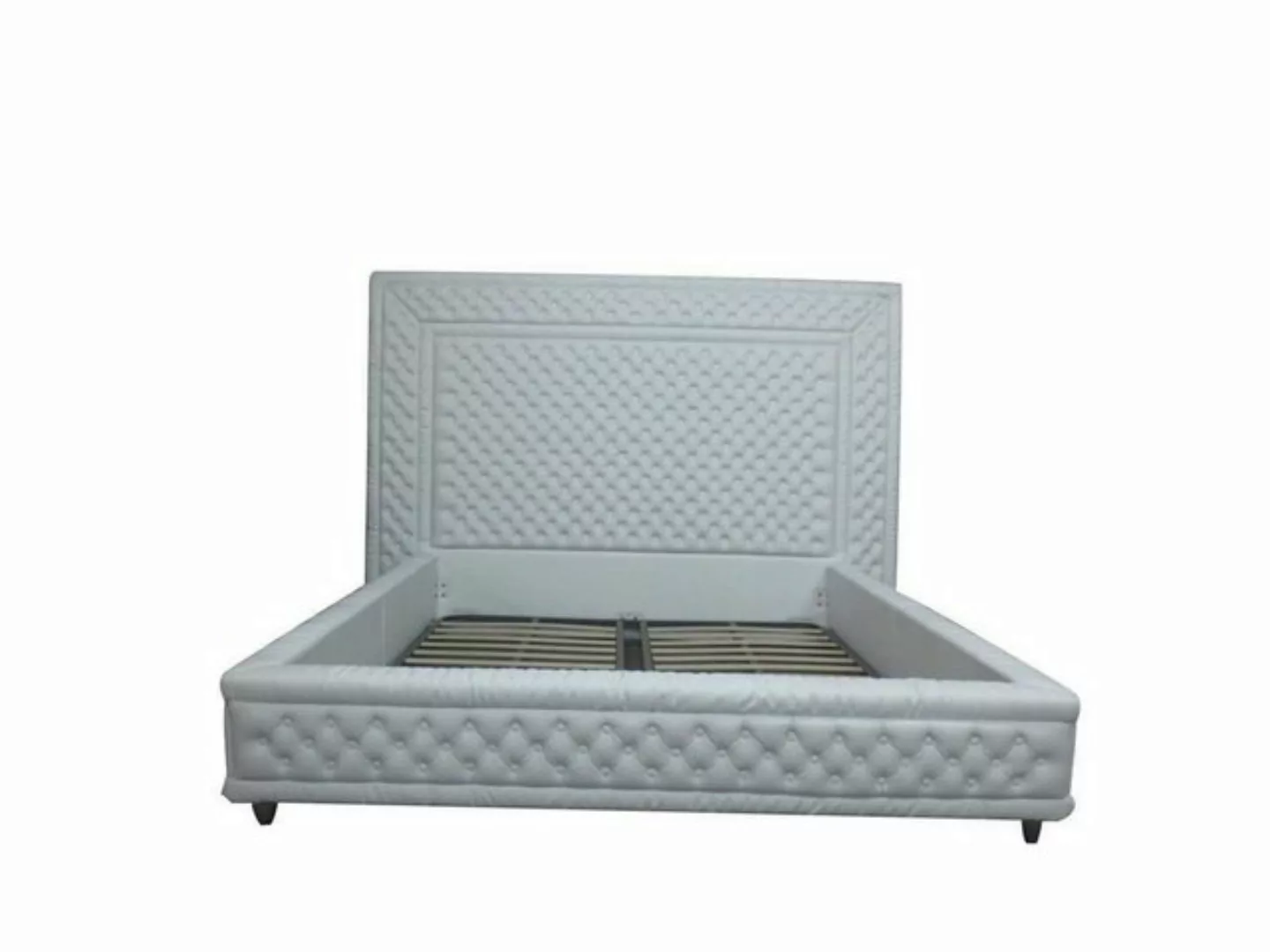 JVmoebel Bett Chesterfield Doppeltbett Betten Polsterbett Designer Ehe WT 9 günstig online kaufen