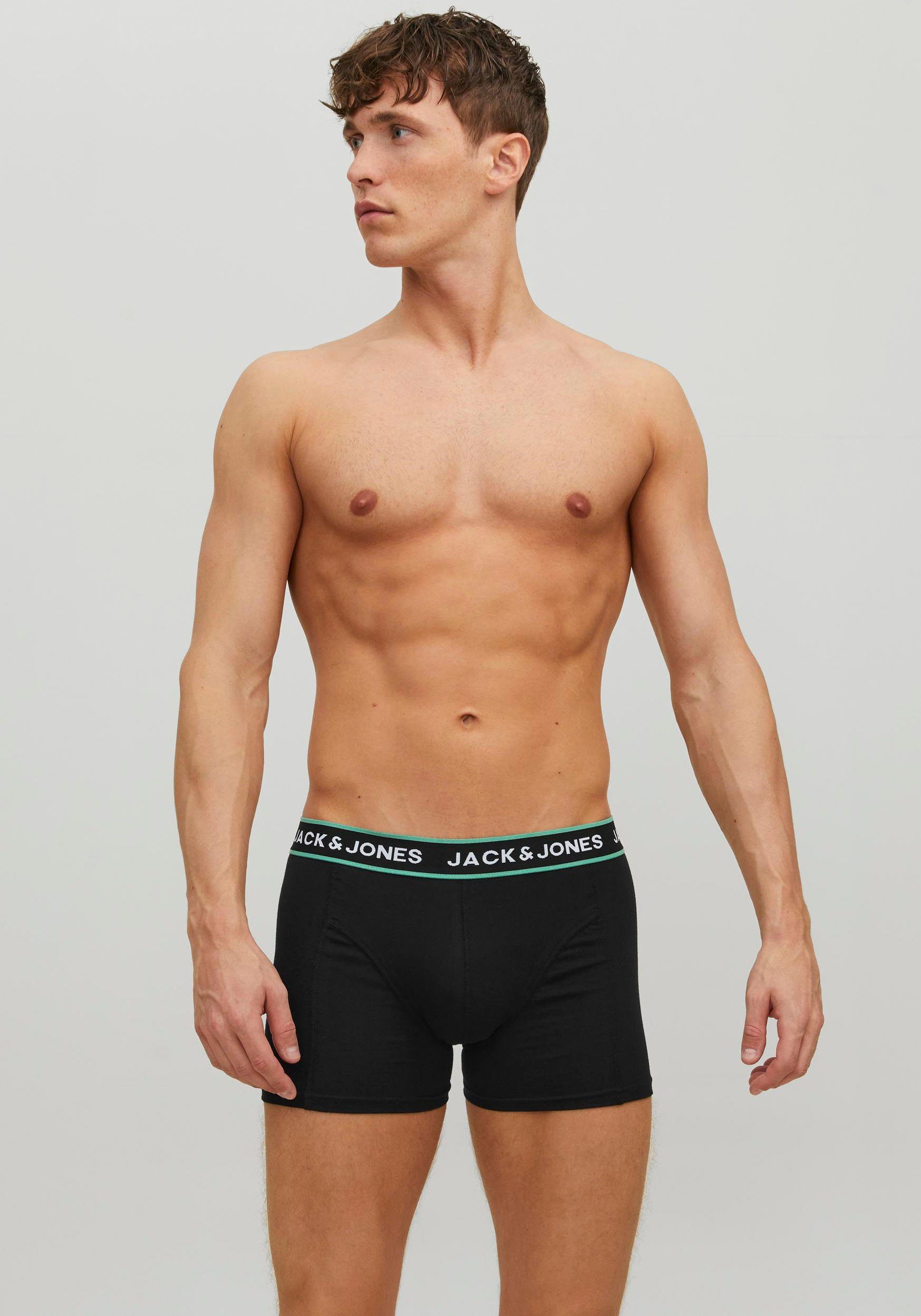 Jack & Jones Herren Boxershort JACFLOWER TRUNKS 3er Pack günstig online kaufen