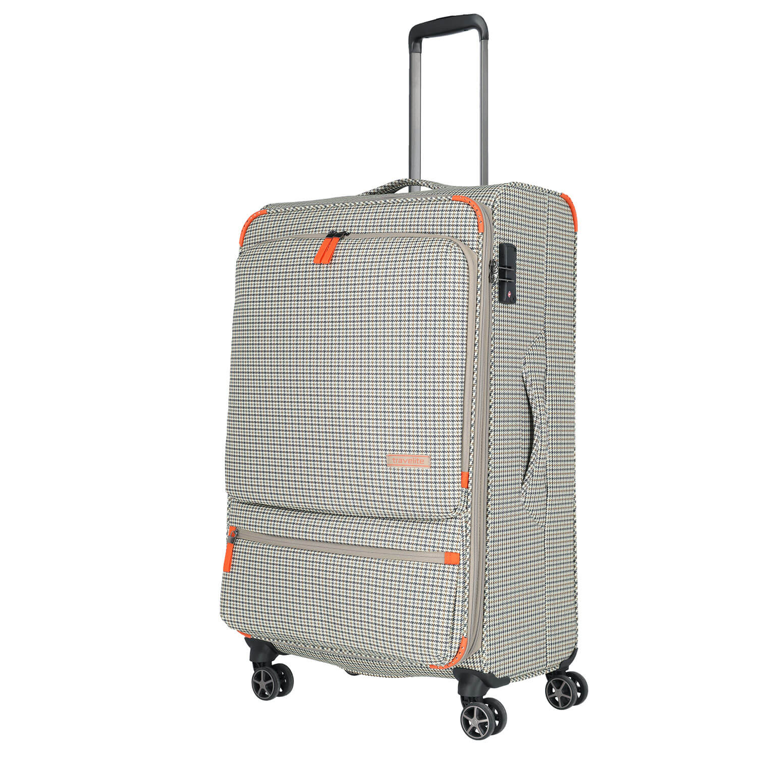 travelite - CHECKLINE Trolley L, Kariert günstig online kaufen