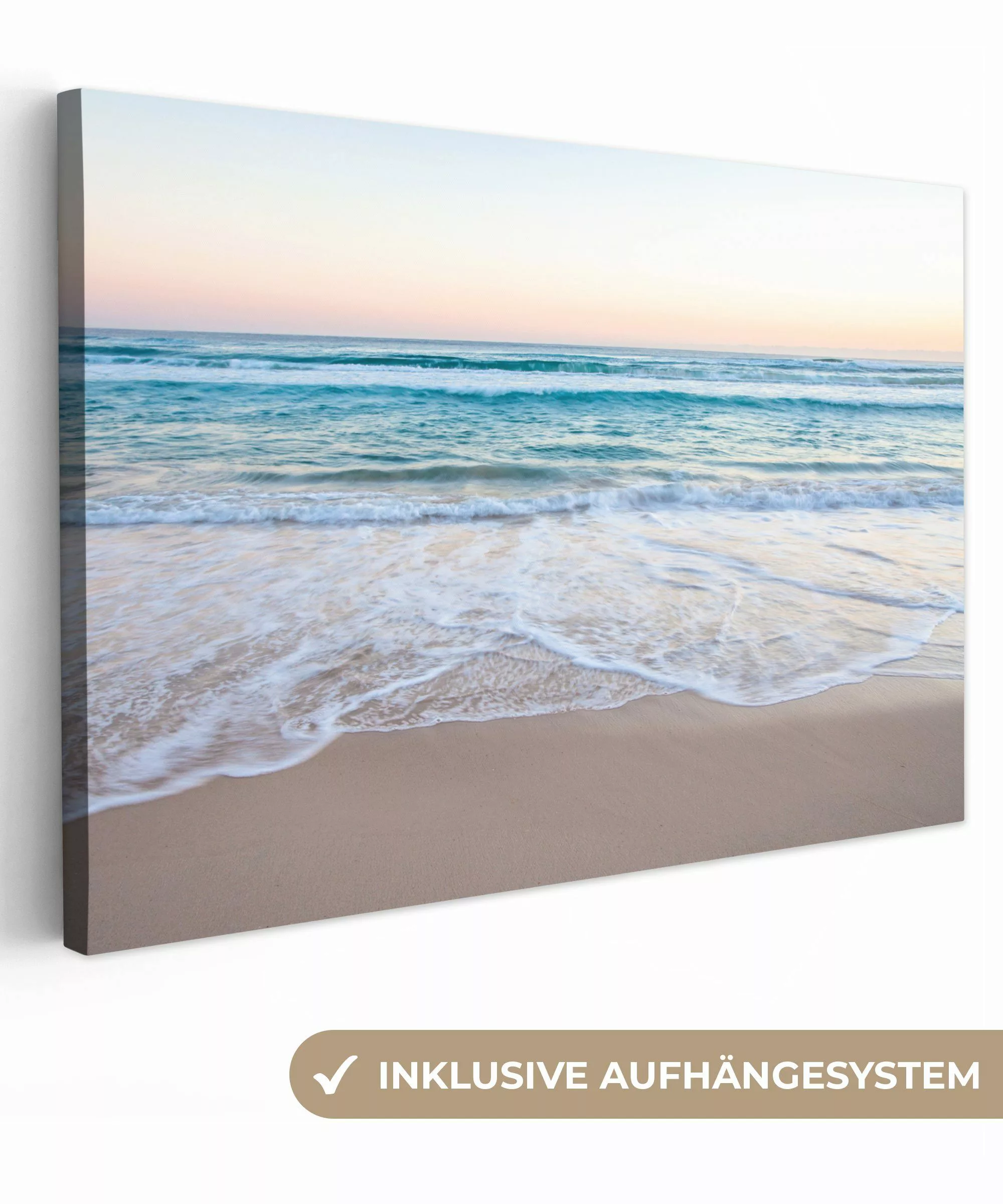 OneMillionCanvasses® Leinwandbild Strand - Meer - günstig online kaufen