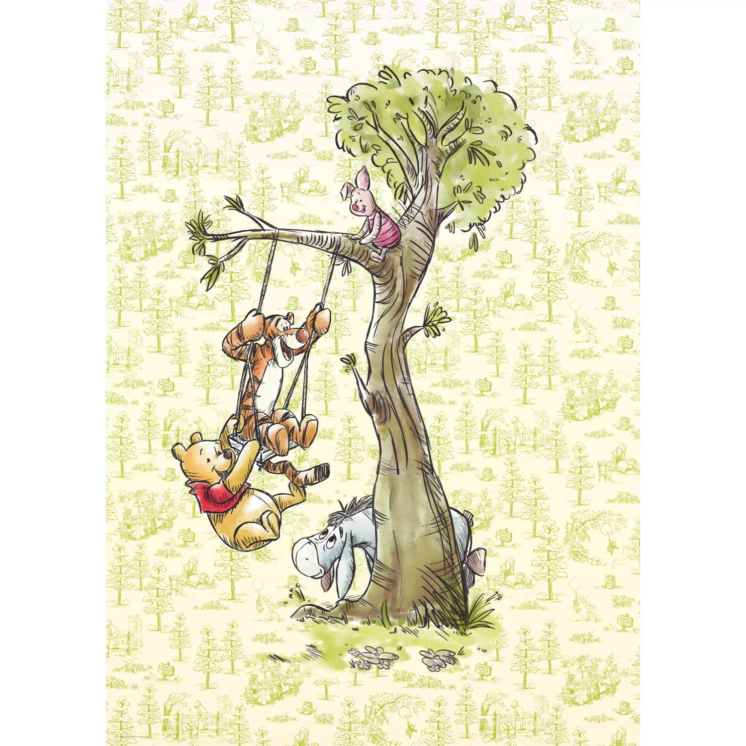 Disney Fototapete Arielle Die Meerjungfrau Blau 200 x 280 cm 611700 günstig online kaufen