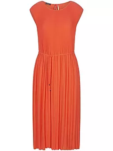 Plissee-Kleid BASLER orange günstig online kaufen