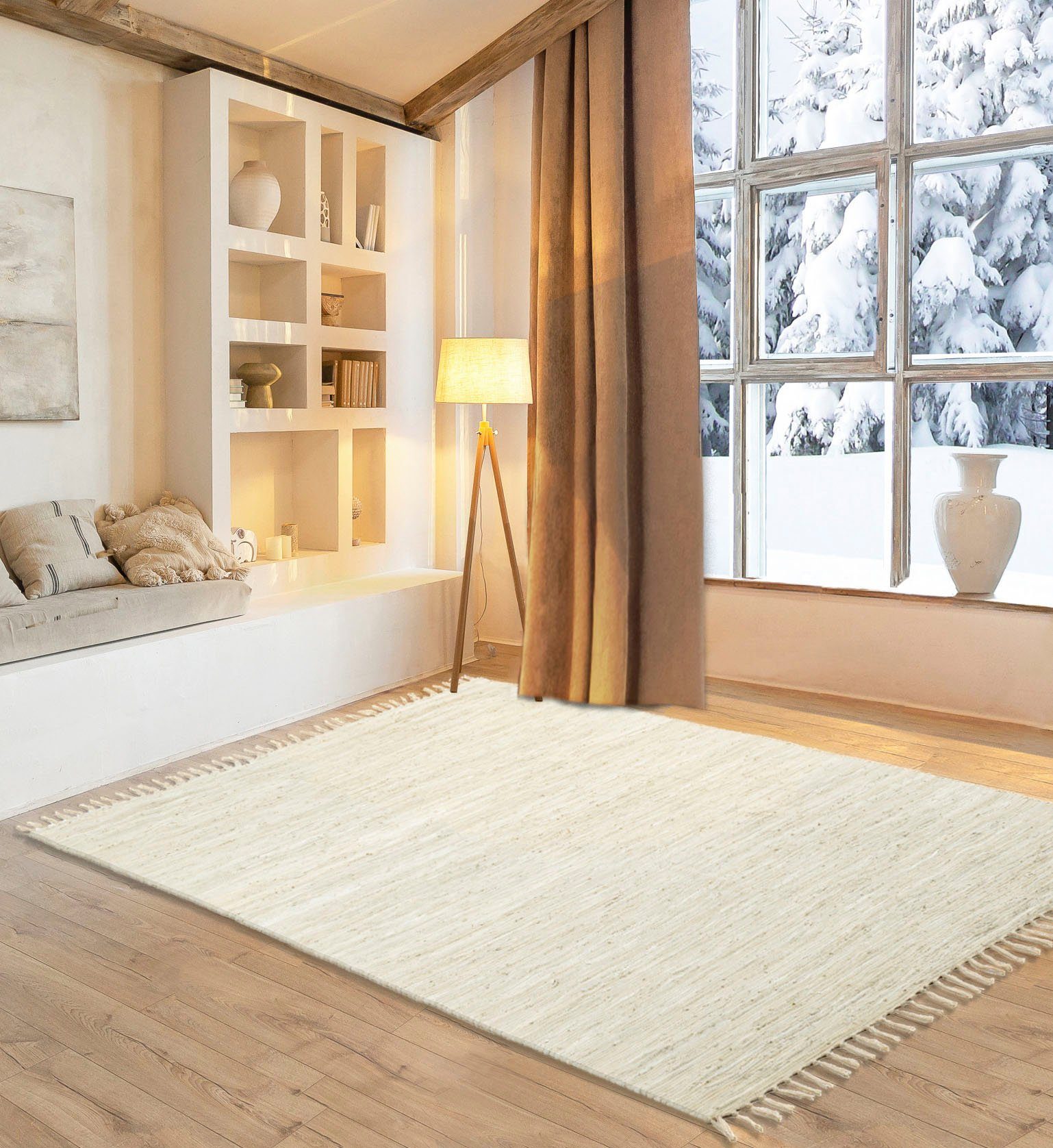 my home Teppich Gastines, rechteckig, Höhe: günstig online kaufen