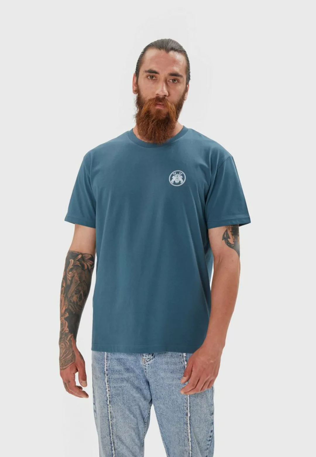 Oldskull T-Shirt Basic Samurai Logo günstig online kaufen