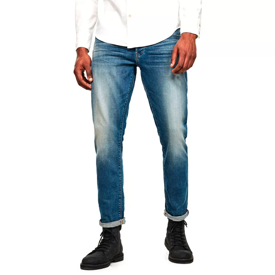 G-star 3301 Straight Tapered Jeans 27 Light Indigo Aged günstig online kaufen
