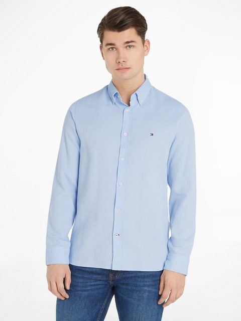 Tommy Hilfiger Langarmhemd BRUSHED DOBBY SF SHIRT günstig online kaufen