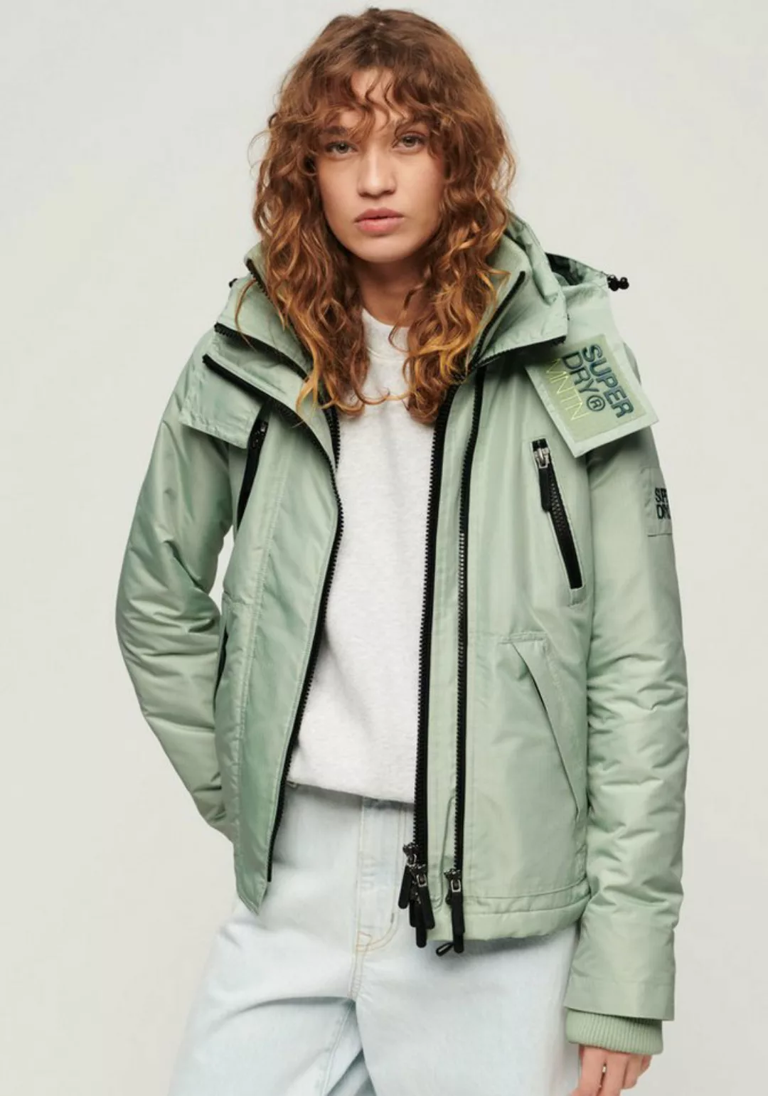 Superdry Outdoorjacke "HOOD MTN WINDBREAKER JKT", mit Kapuze günstig online kaufen