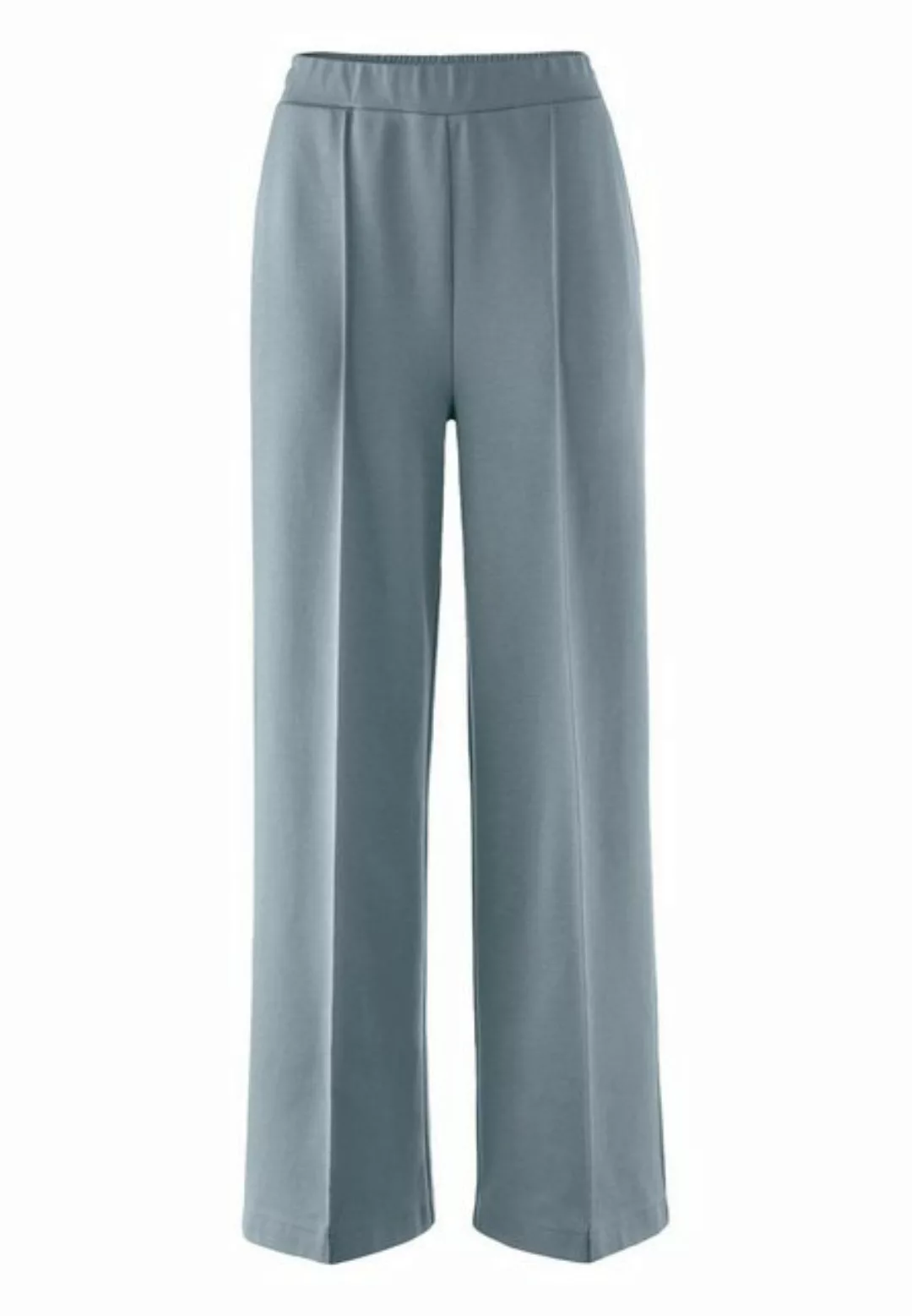 Hessnatur Jerseyhose Relaxed Wide Leg aus Bio-Baumwolle (1-tlg) günstig online kaufen