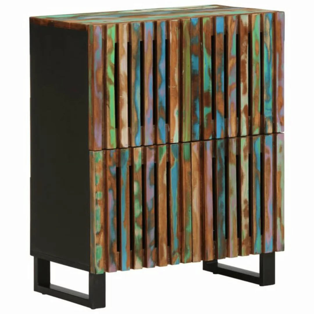 vidaXL Fächerschrank Sideboard 60x34x75 cm Massivholz Akazie (1-St) günstig online kaufen