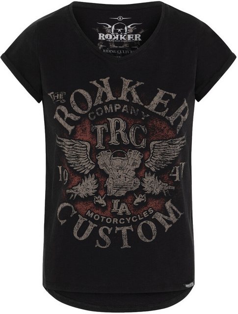 Rokker T-Shirt Custom Damen T-Shirt günstig online kaufen