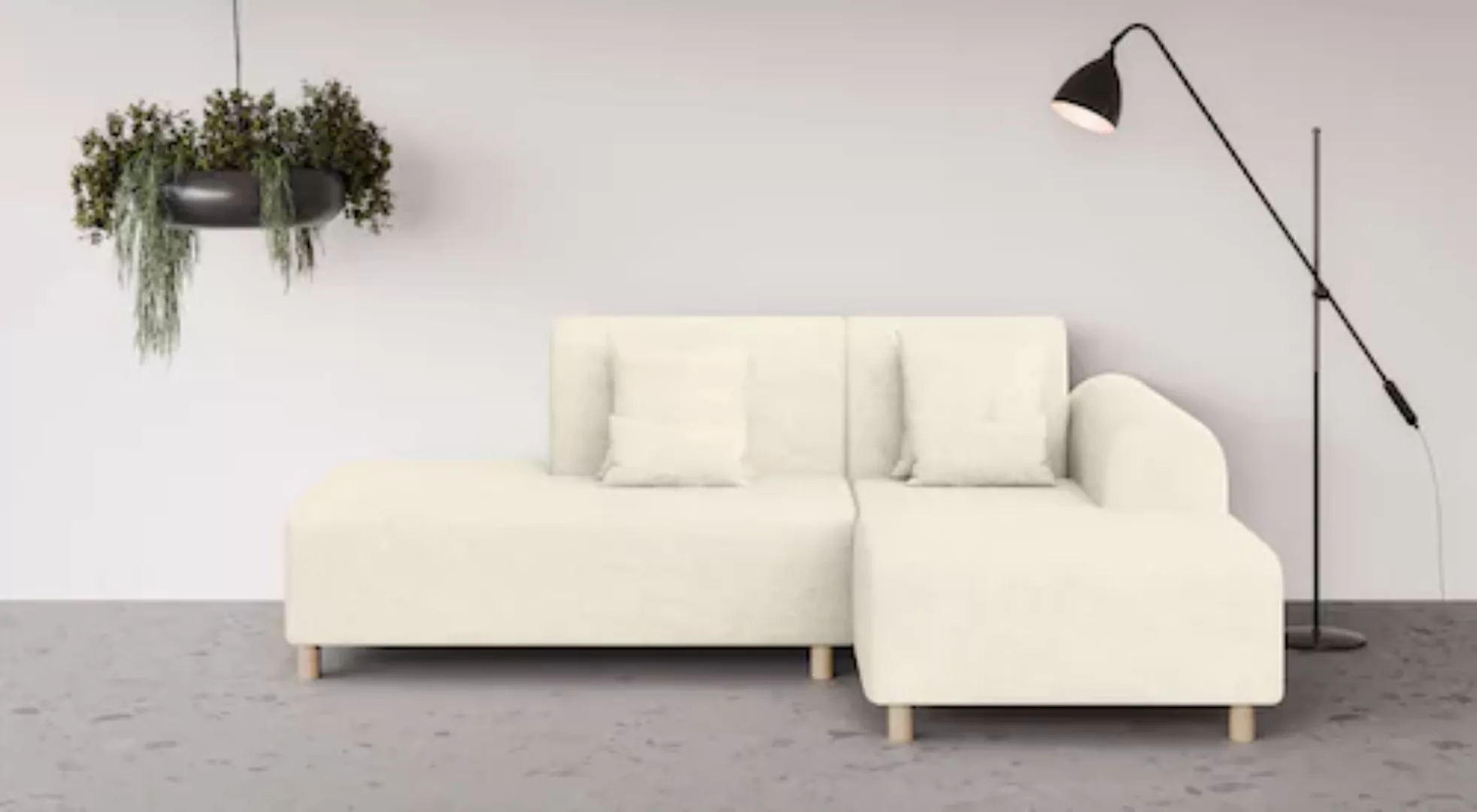 INOSIGN Ecksofa »Suyala«, L-Form mit Hocker günstig online kaufen