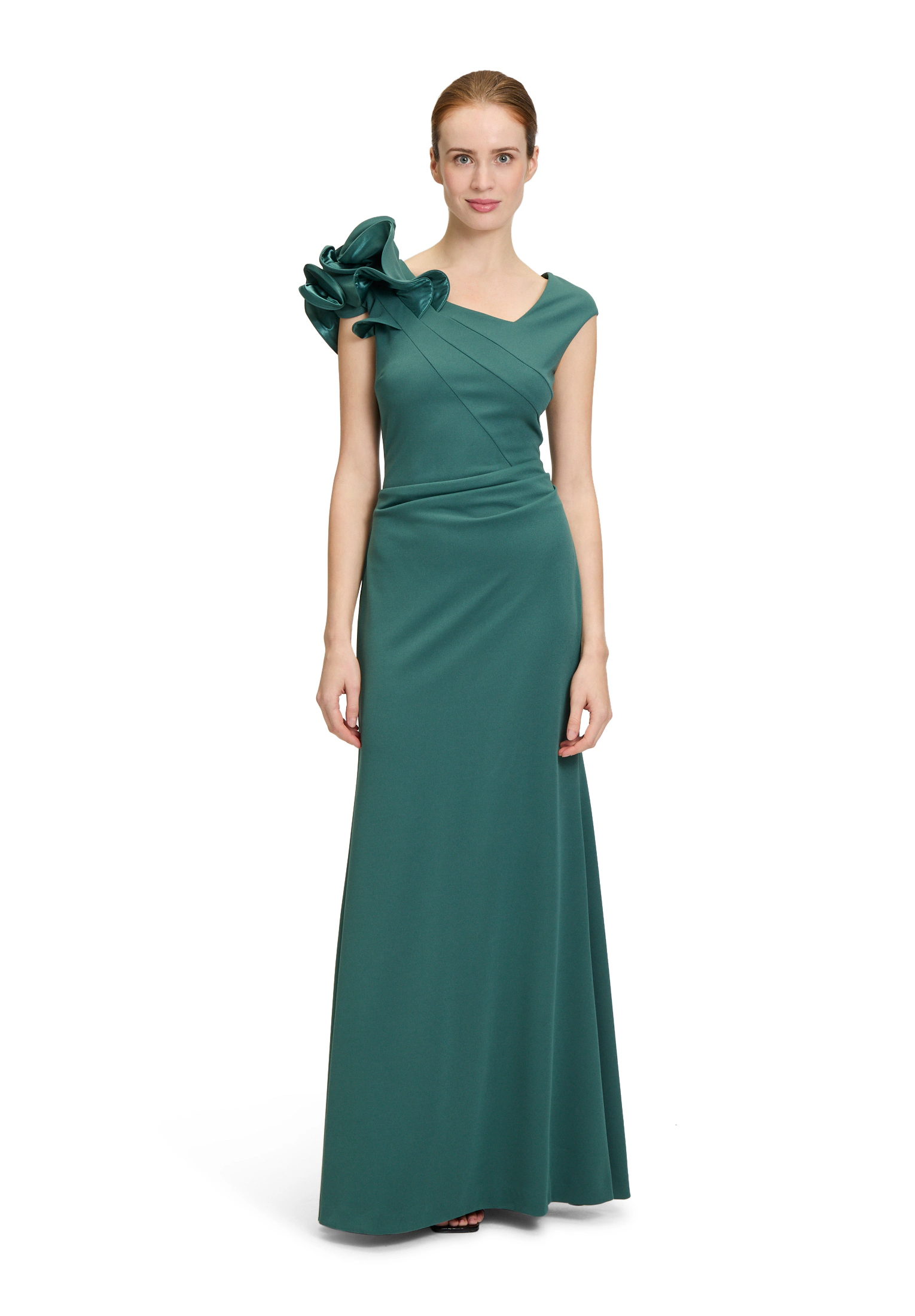 Vera Mont Abendkleid "Vera Mont Abendkleid figurbetont", Volant günstig online kaufen