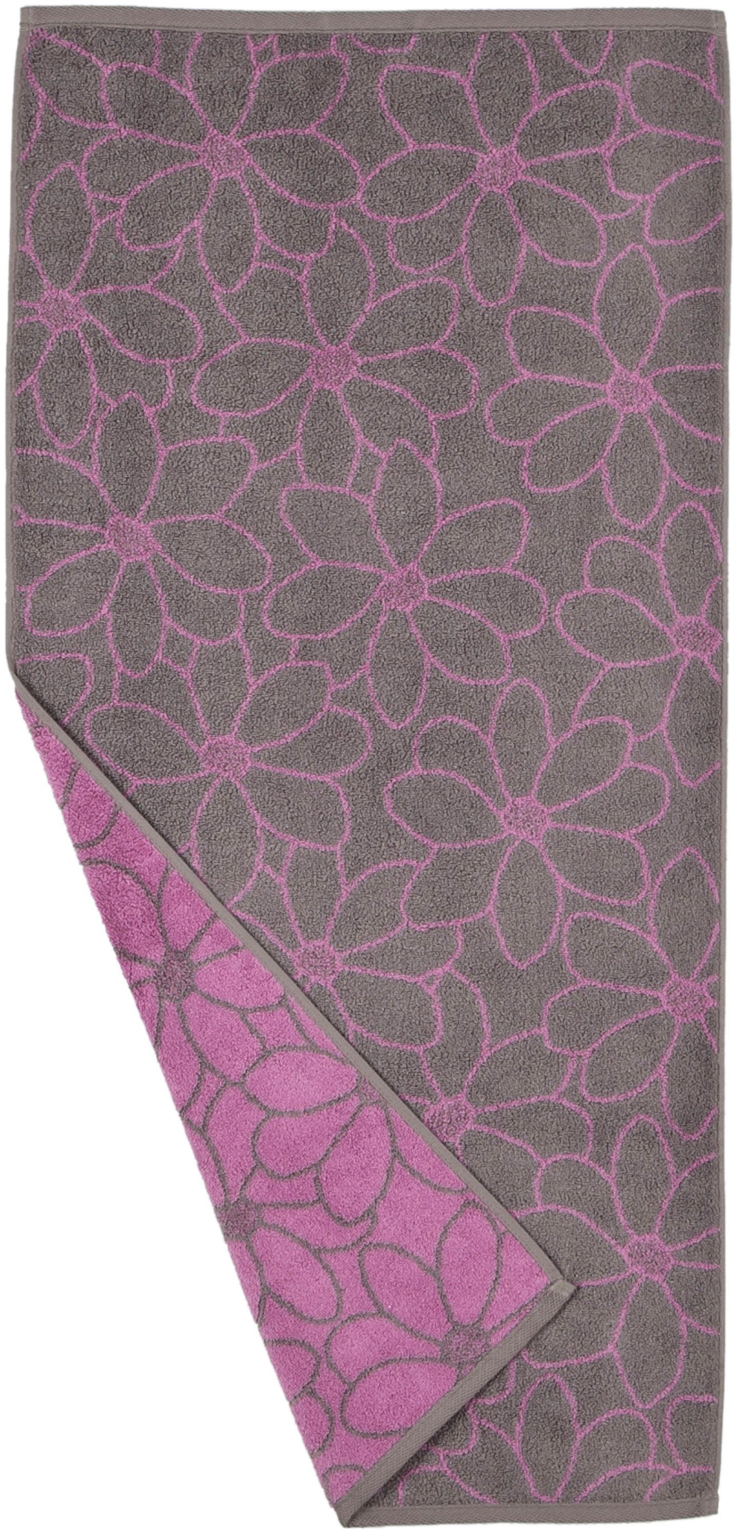 ROSS Badetuch Blütenfond, Frottier (1-St), aus günstig online kaufen