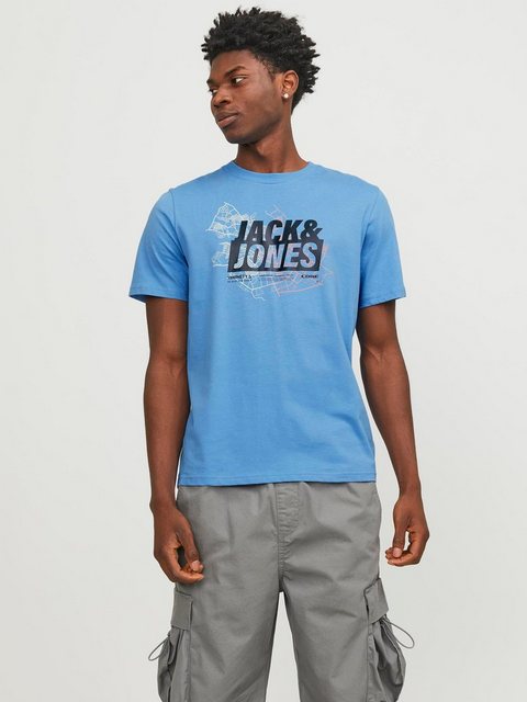 Jack & Jones Rundhalsshirt JCOMAP LOGO TEE SS CREW NECK SN günstig online kaufen