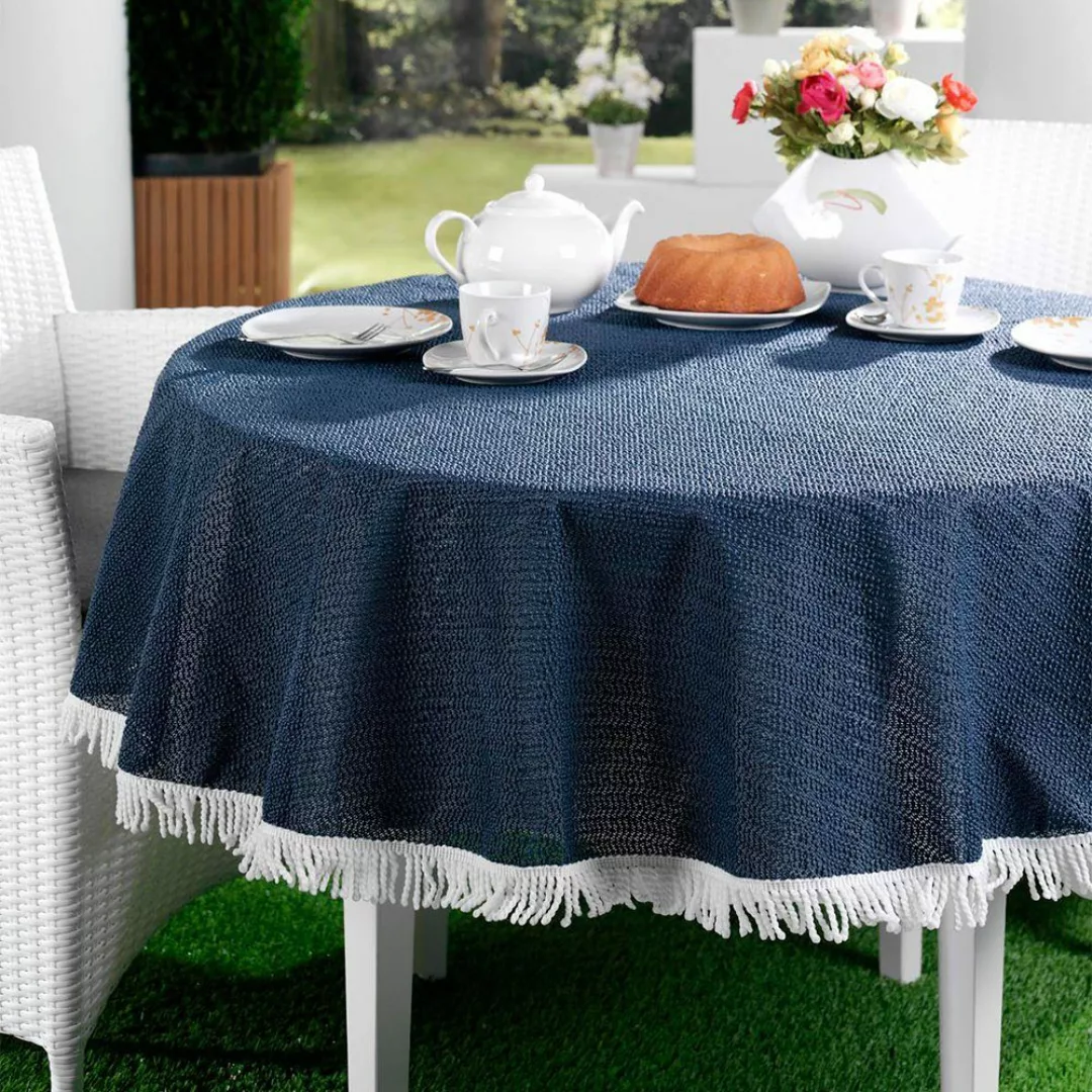 Emhelle Gartentischdecke Garten Balkon Terrasse Tischdecke günstig online kaufen