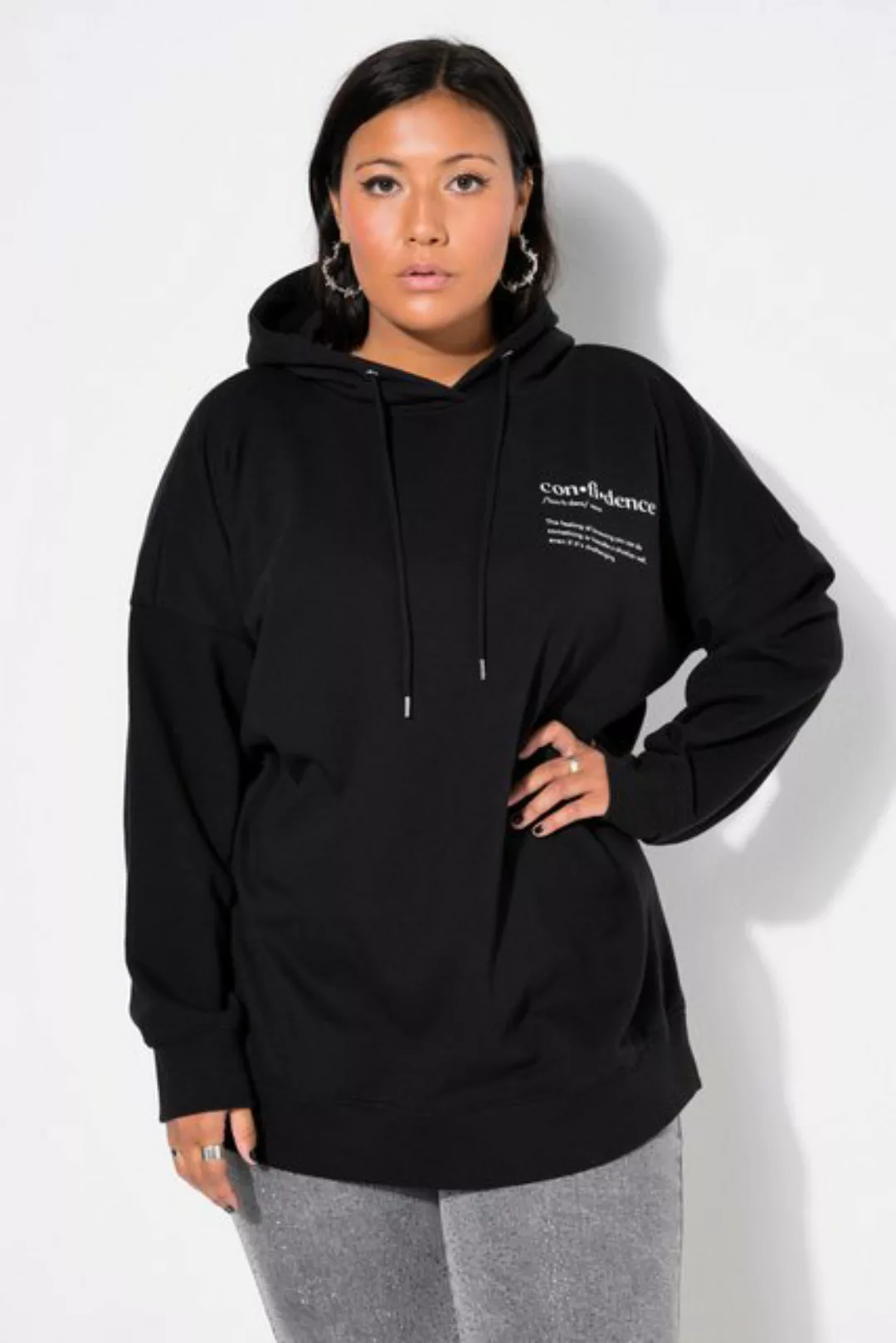 Studio Untold Sweatshirt Hoodie oversized Shape Rückenprint günstig online kaufen