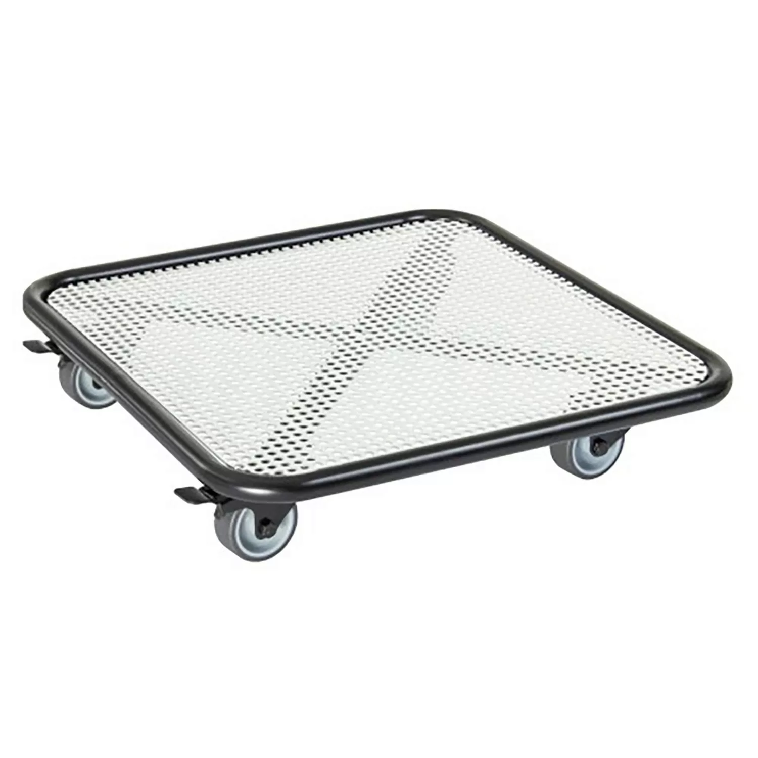 Wagner design Pflanzenroller GH 7018 38 cm x 38 cm x 8 cm Schwarz-Weiß günstig online kaufen