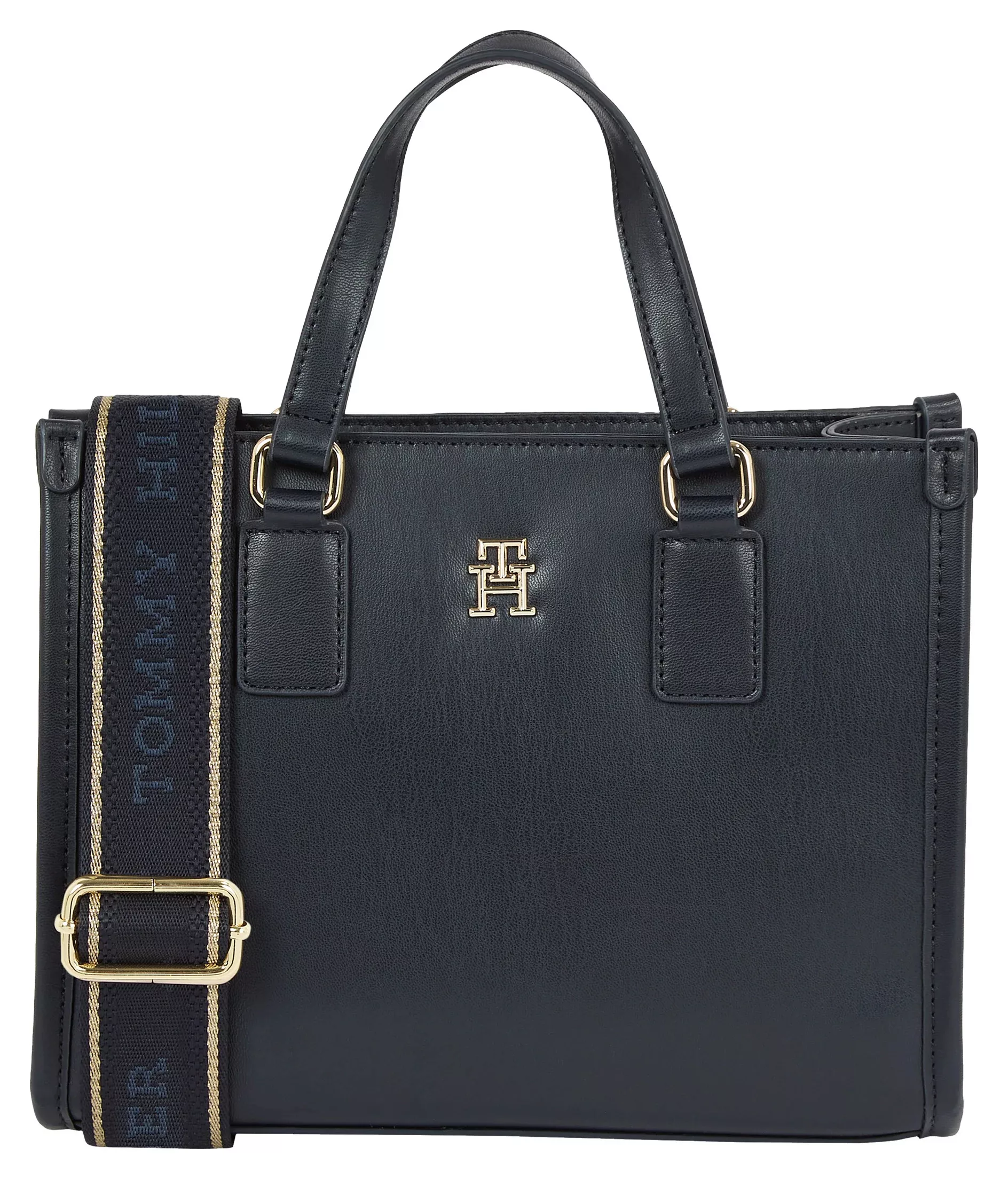 Tommy Hilfiger Mini Bag "TH MONOTYPE MINI TOTE", Handtasche Damen Tasche Da günstig online kaufen