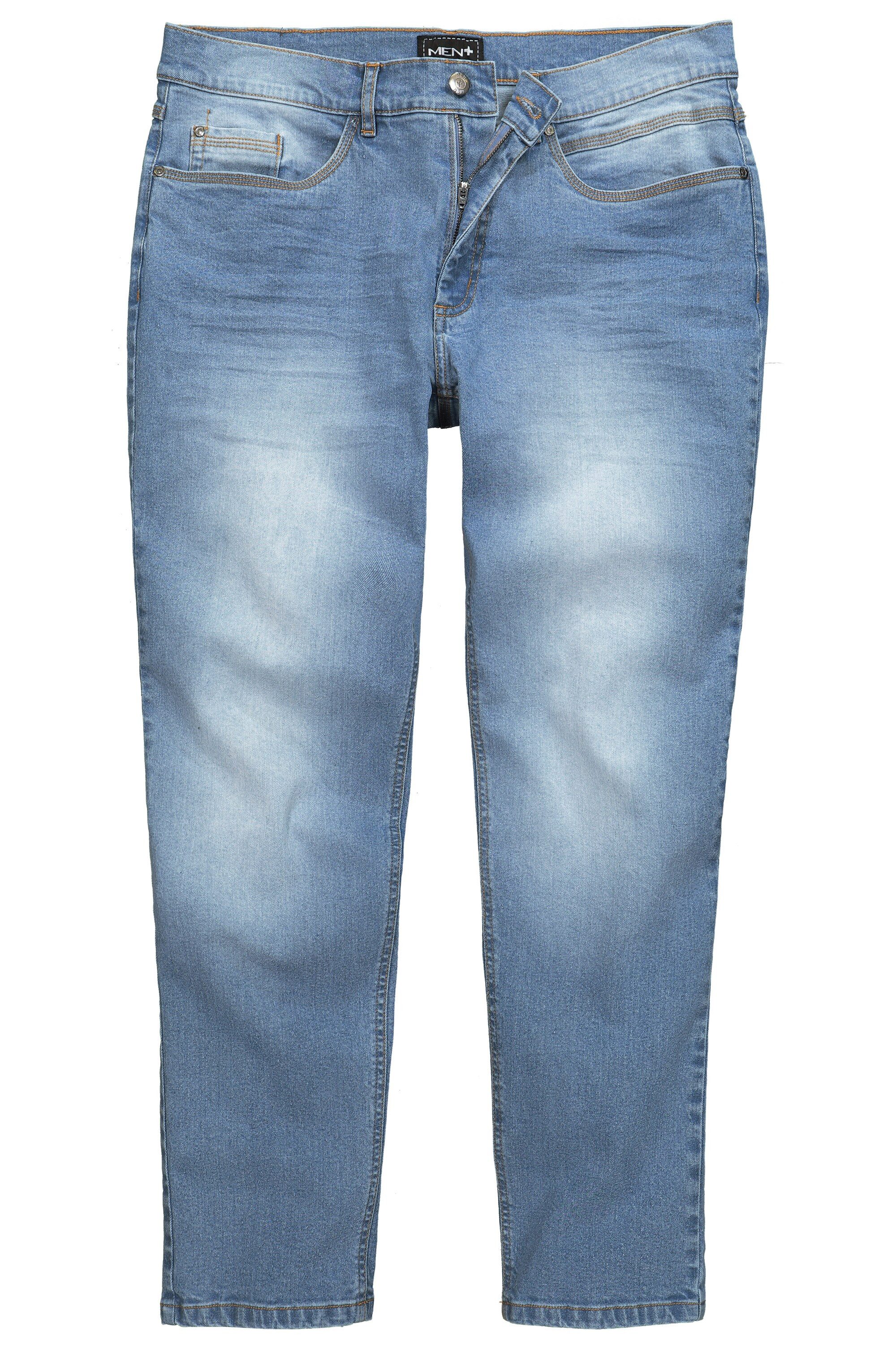Men Plus 5-Pocket-Jeans Men+ Jeans Denim günstig online kaufen