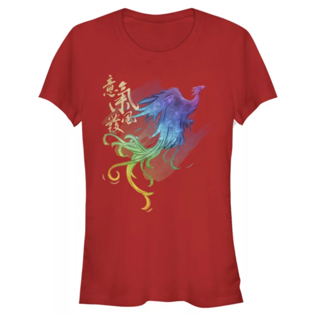 Disney - Mulan - Phoenix Watercolor - Frauen T-Shirt günstig online kaufen