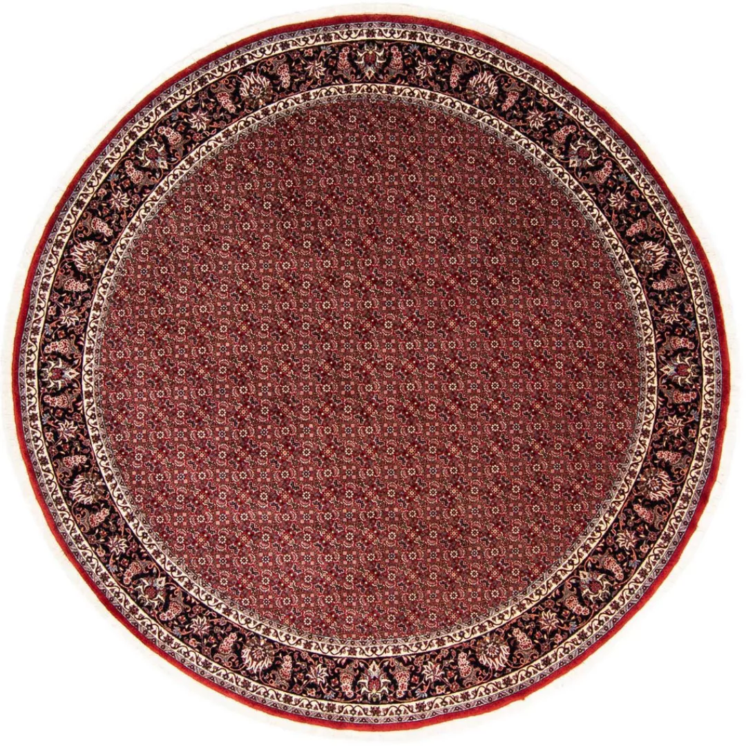 morgenland Orientteppich »Perser - Bidjar rund - 250 x 250 cm - dunkelrot«, günstig online kaufen