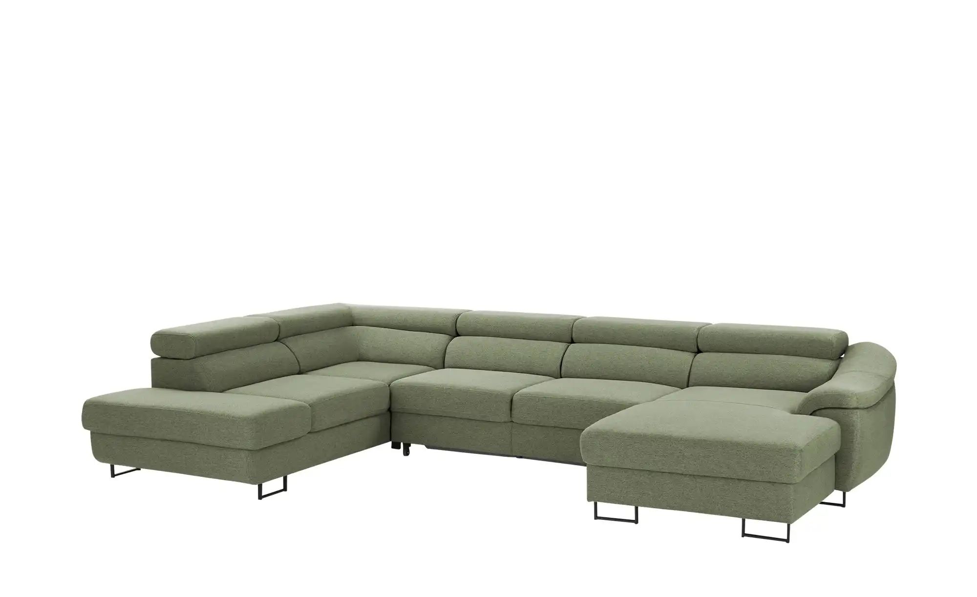 switch Ecksofa  Lavos ¦ grün ¦ Maße (cm): B: 346 H: 85 T: 221.0 Polstermöbe günstig online kaufen