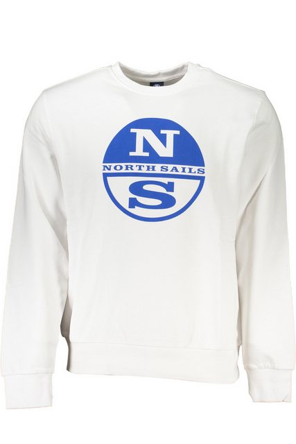 North Sails Sweatshirt Weißes Herren-Langarm-Sweatshirt ohne günstig online kaufen