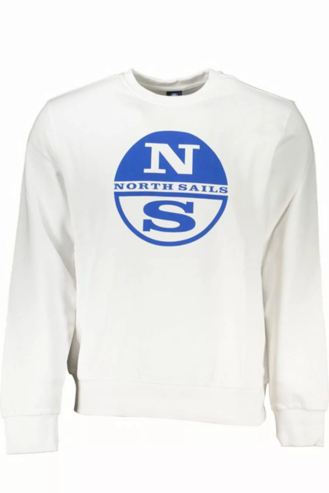 North Sails Sweatshirt Weißes Herren-Langarm-Sweatshirt ohne günstig online kaufen