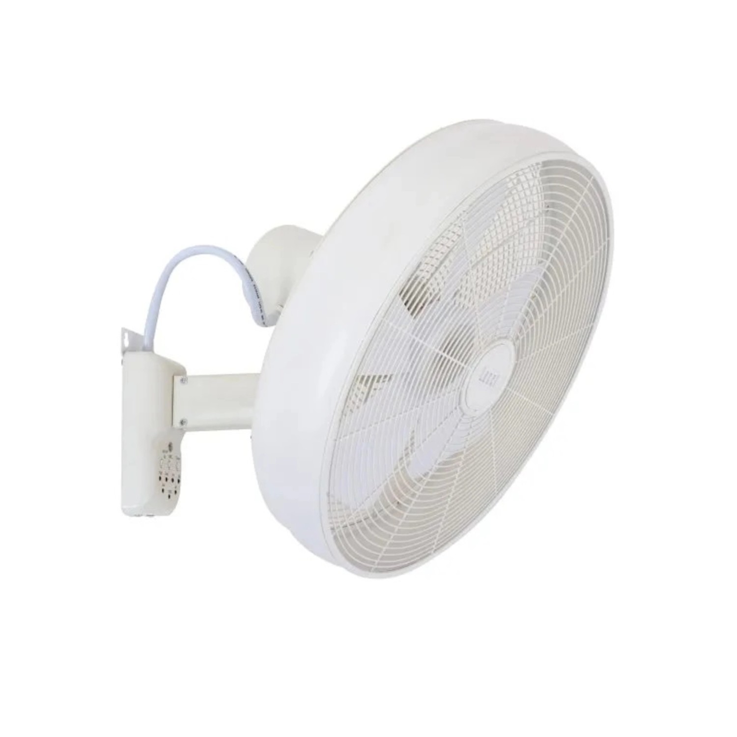 Lucci Air Retro Design Wandventilator Breeze Wall Weiß Mit Fernbedienung günstig online kaufen