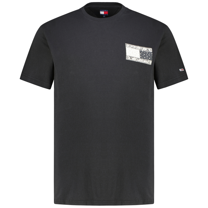 Tommy Jeans T-Shirt mit Label-Stickerei günstig online kaufen