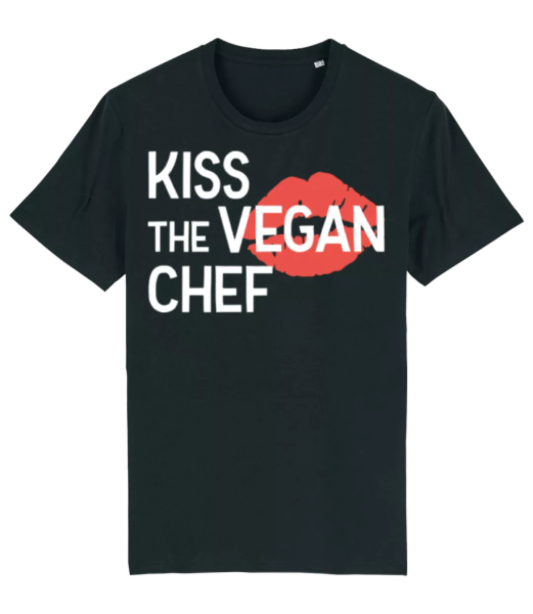 Kiss The Vegan Chef · Männer Bio T-Shirt Stanley Stella günstig online kaufen