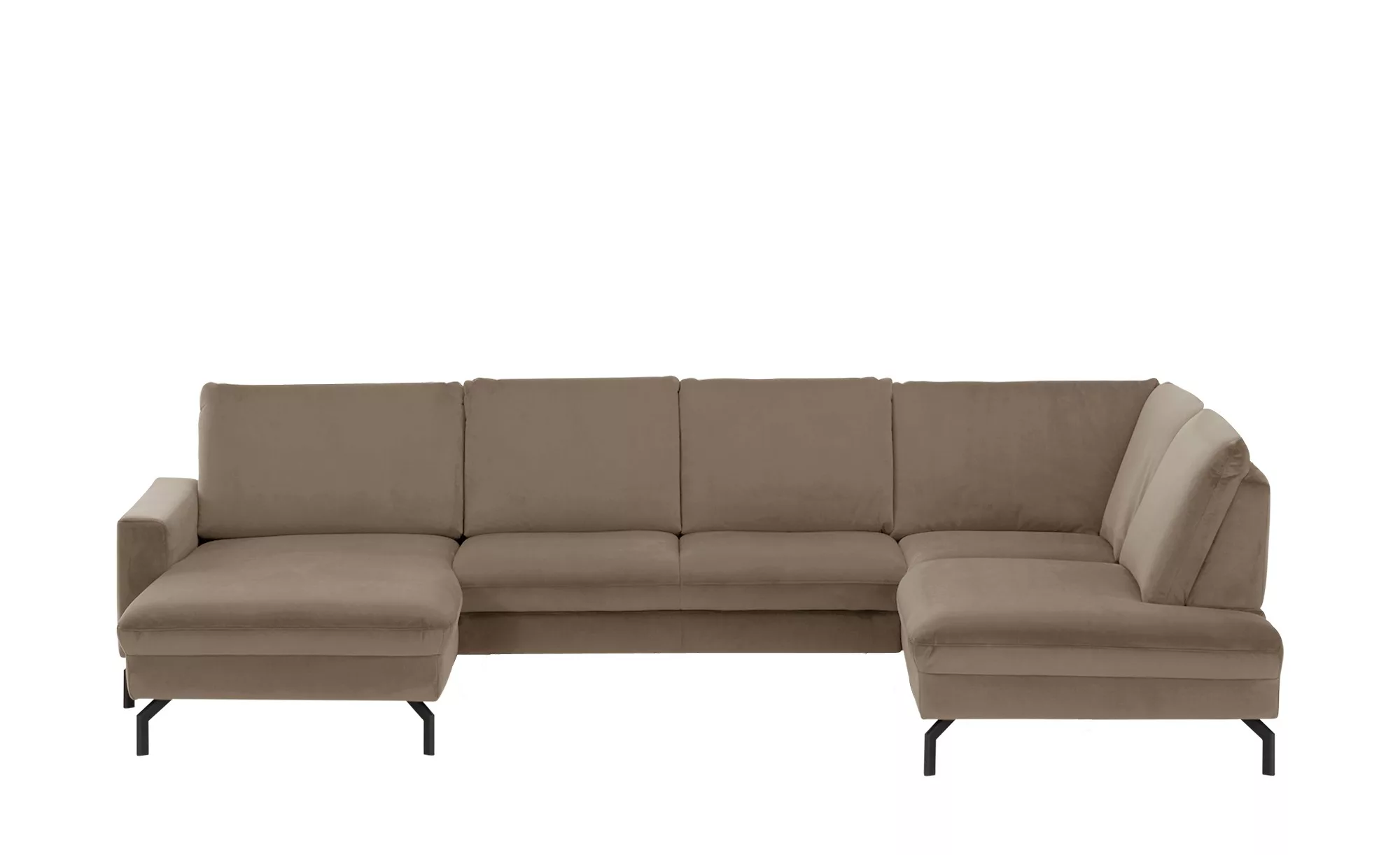 meinSofa Wohnlandschaft  Grace ¦ braun ¦ Maße (cm): B: 332 H: 89 T: 220 Pol günstig online kaufen