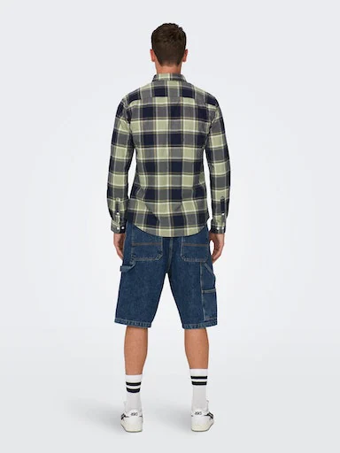 ONLY & SONS Karohemd "ONSALVARO LS OXFORD CHECK SHIRT 5979" günstig online kaufen