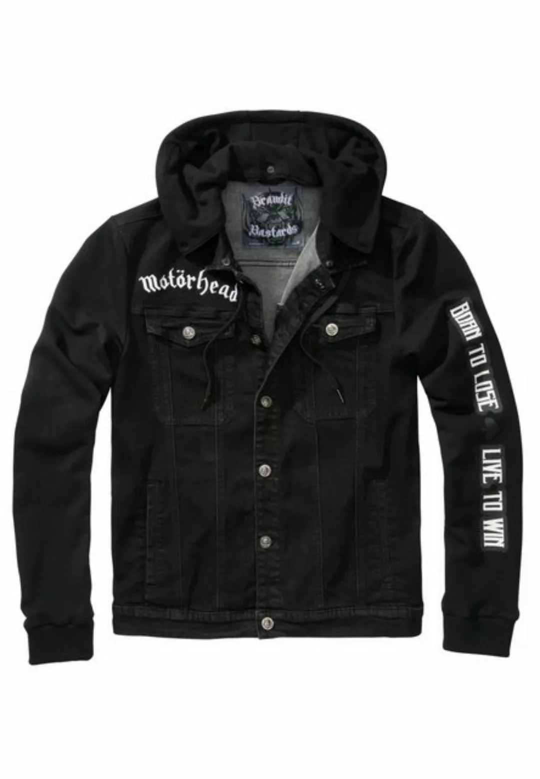 Brandit Jeansjacke Brandit Herren Motörhead Cradock Denimjacket (1-St) günstig online kaufen