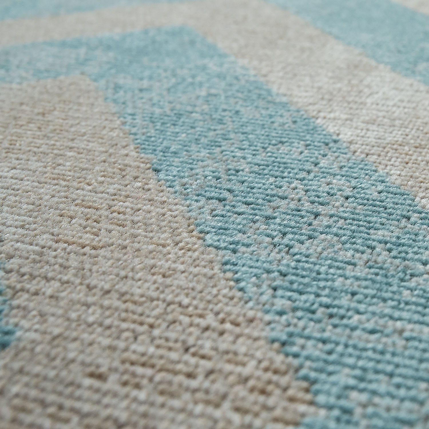 Paco Home Teppich »Poco 821«, rund, 6 mm Höhe, Kurzflor, Rauten-Design, In- günstig online kaufen