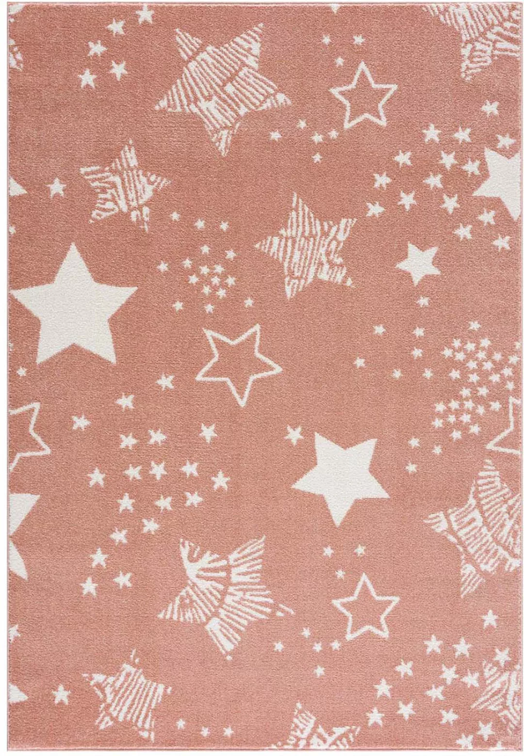 Carpet City Kinderteppich »Anime9387«, rechteckig, Sternen-Teppich, Weicher günstig online kaufen