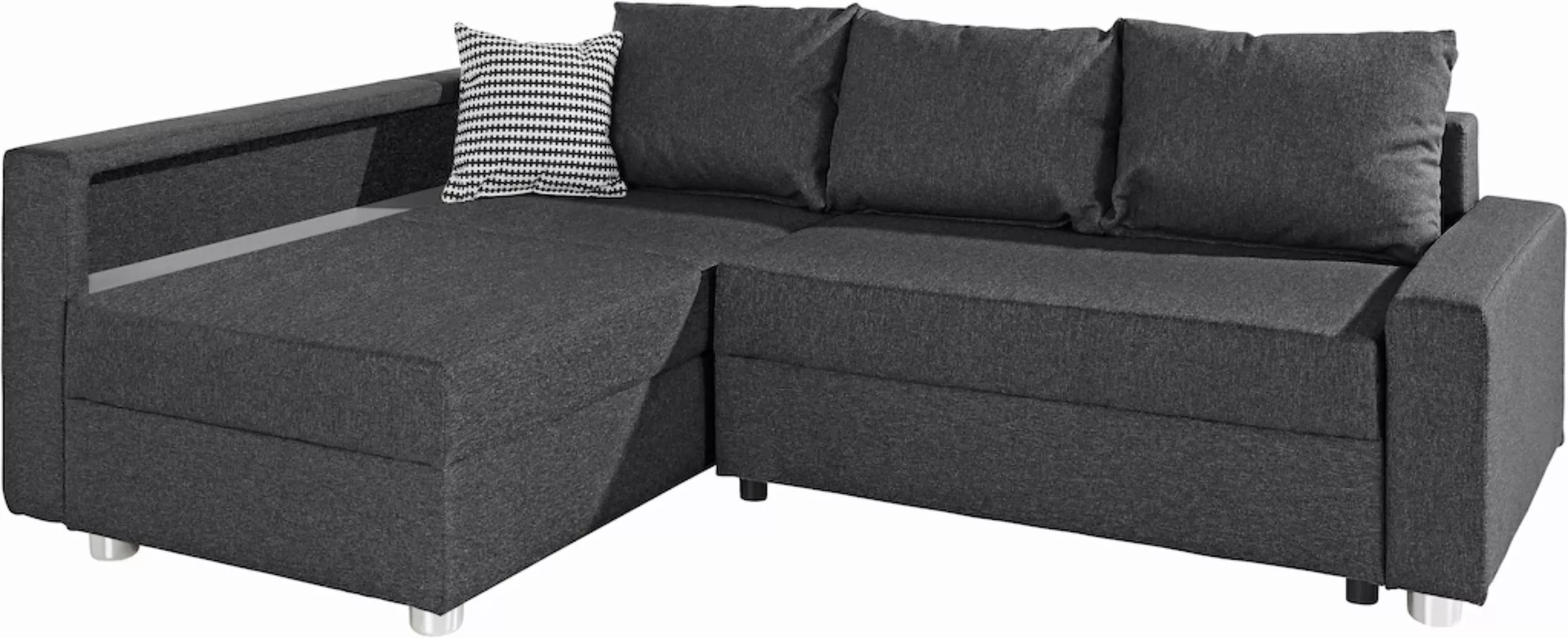 COLLECTION AB Ecksofa »Relax L-Form«, inklusive Bettfunktion, Federkern, wa günstig online kaufen