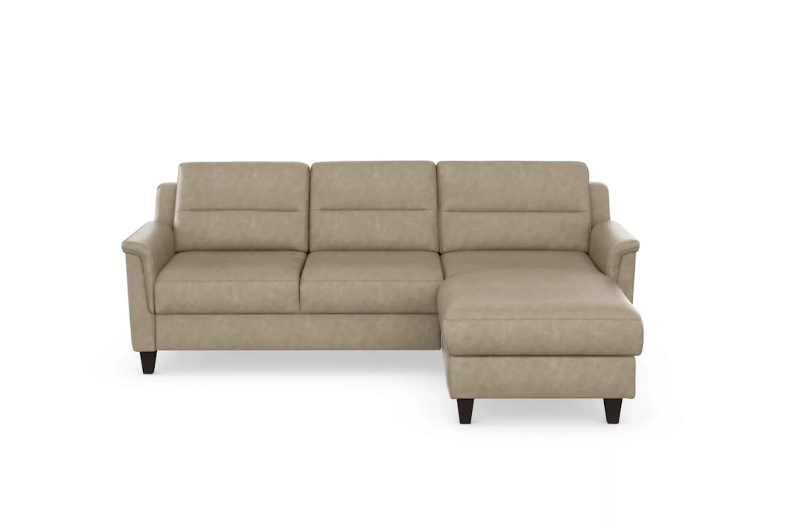 sit&more Ecksofa »Farö L-Form«, inklusive Federkern, wahlweise mit Bettfunk günstig online kaufen