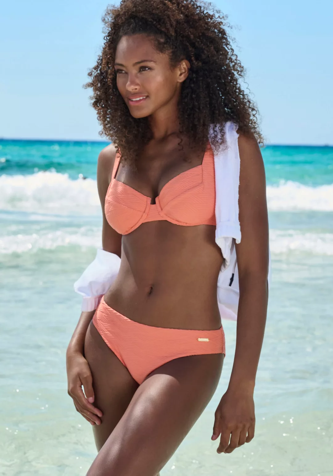 Sunseeker Bügel-Bikini-Top "Loretta", mit Strukturmuster günstig online kaufen