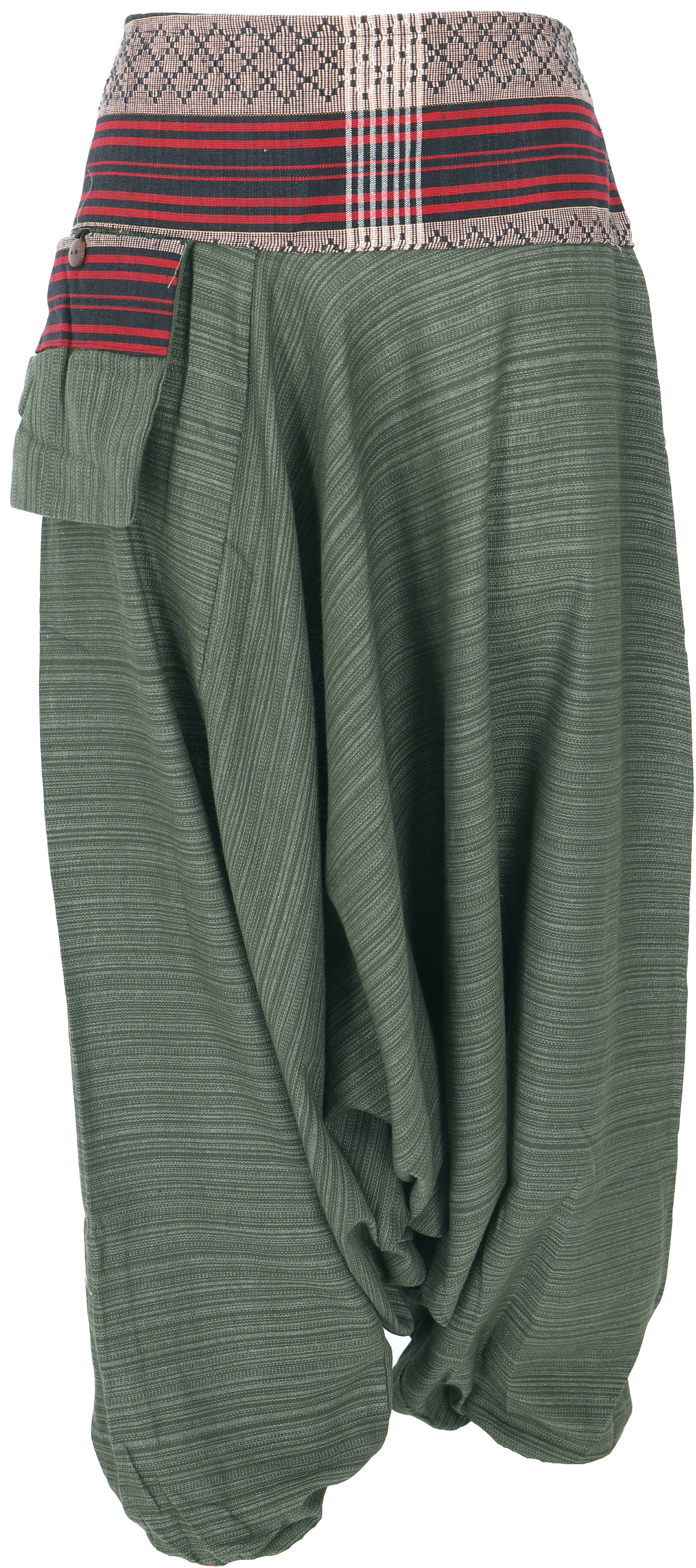 Guru-Shop Relaxhose Haremshose, Thai Pluderhose, Goahose günstig online kaufen