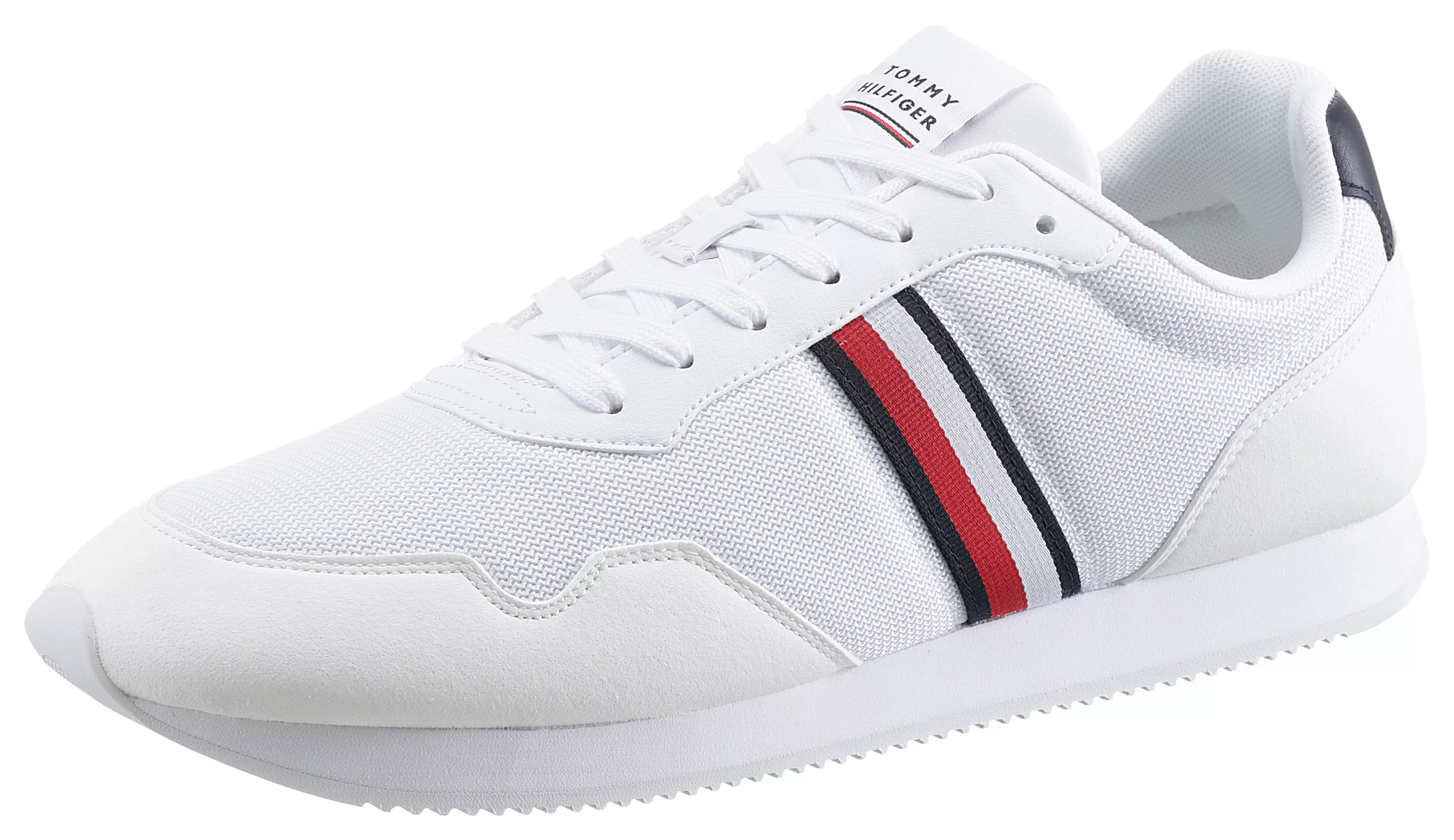 Tommy Hilfiger Sneaker "CORE LO RUNNER", mit seitlichen Streifen, Freizeits günstig online kaufen