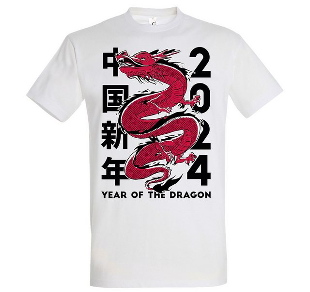 Youth Designz Print-Shirt Dragon 2024 Herren T-Shirt mit lustigen Logo für günstig online kaufen