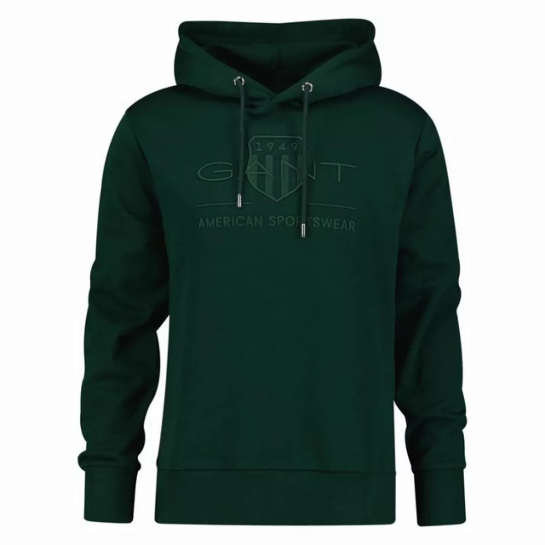 Gant Hoodie REG TONAL SHIELD HOODIE mit Logostickerei günstig online kaufen