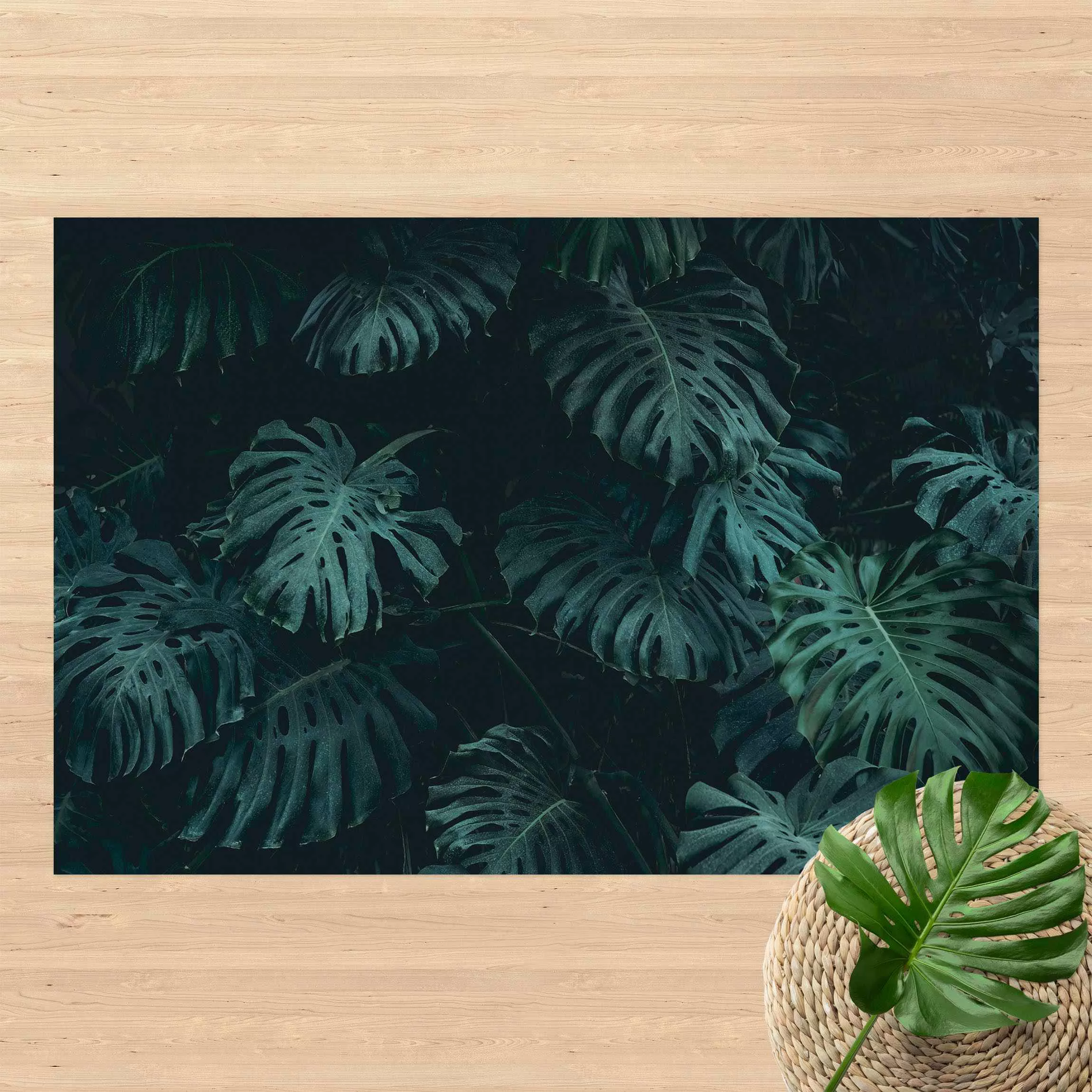 Vinyl-Teppich Monstera Jungle günstig online kaufen