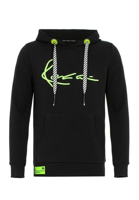 RedBridge Kapuzensweatshirt "Inglewood", mit trendiger Neon-Stickerei günstig online kaufen