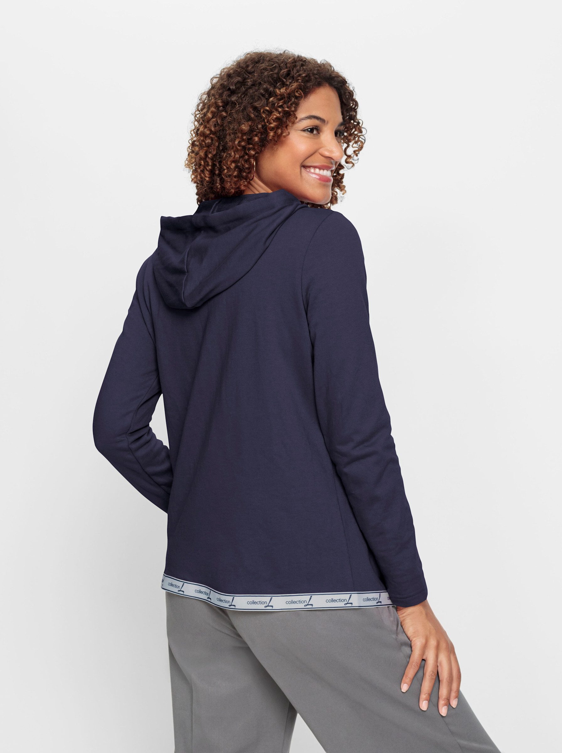 Casual Looks Shirtjacke "Sweatjacke", (1 tlg.) günstig online kaufen