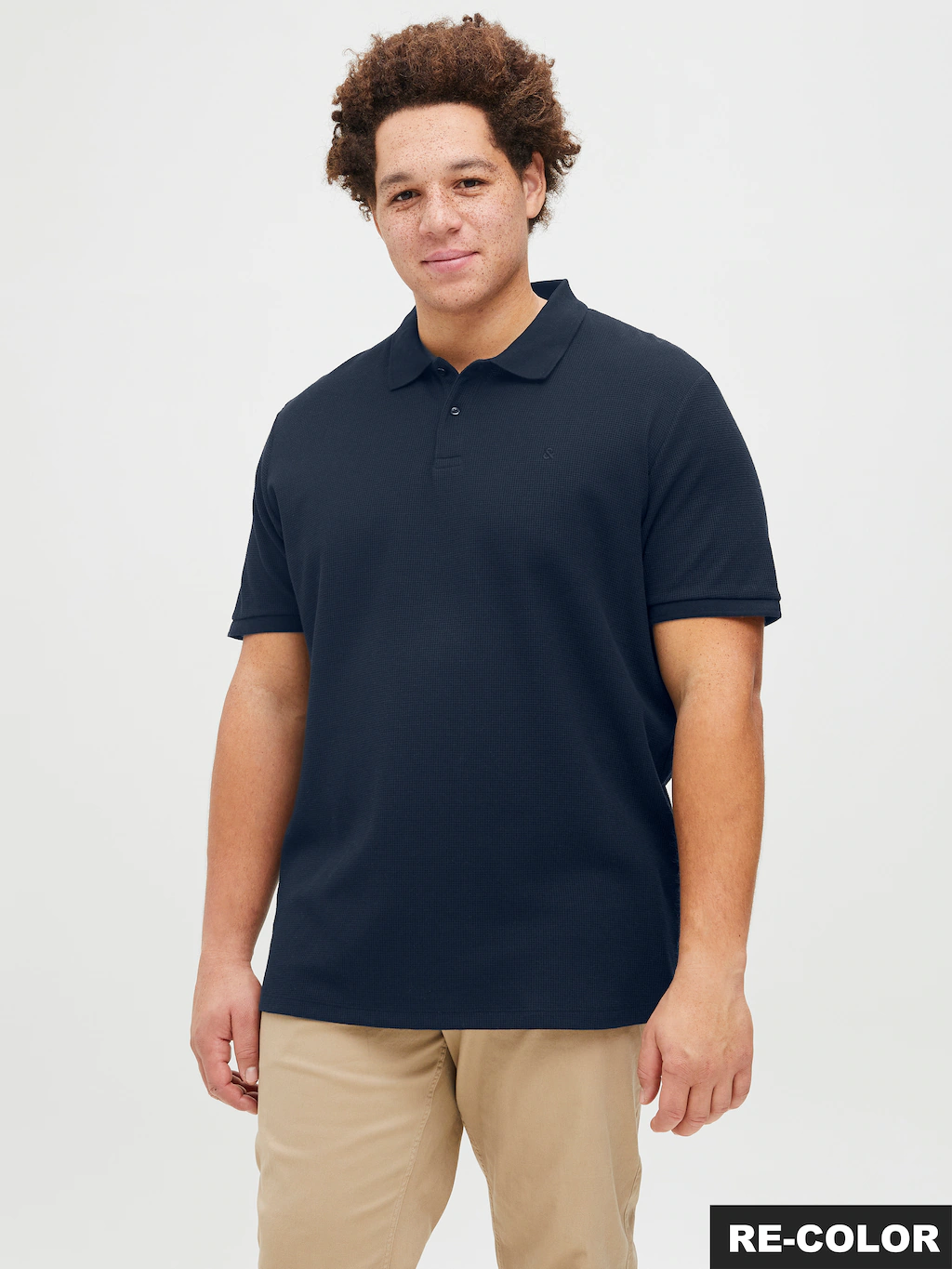 Jack & Jones PlusSize Poloshirt "JJEAUSTIN POLO SS NOOS PLS", mit Polokrage günstig online kaufen