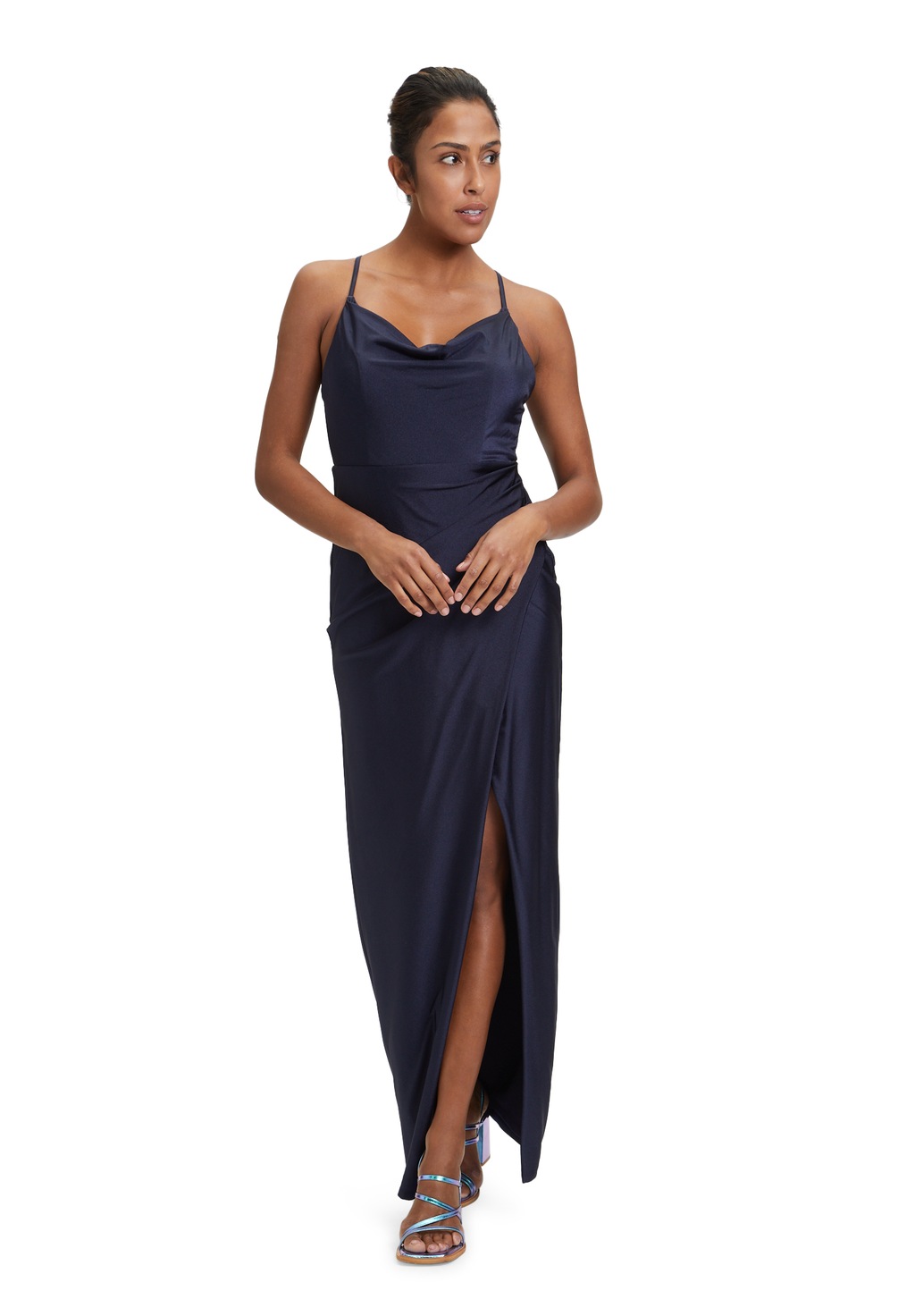 Vera Mont Abendkleid "Vera Mont Damen Abendkleid figurbetont", Schlitz günstig online kaufen
