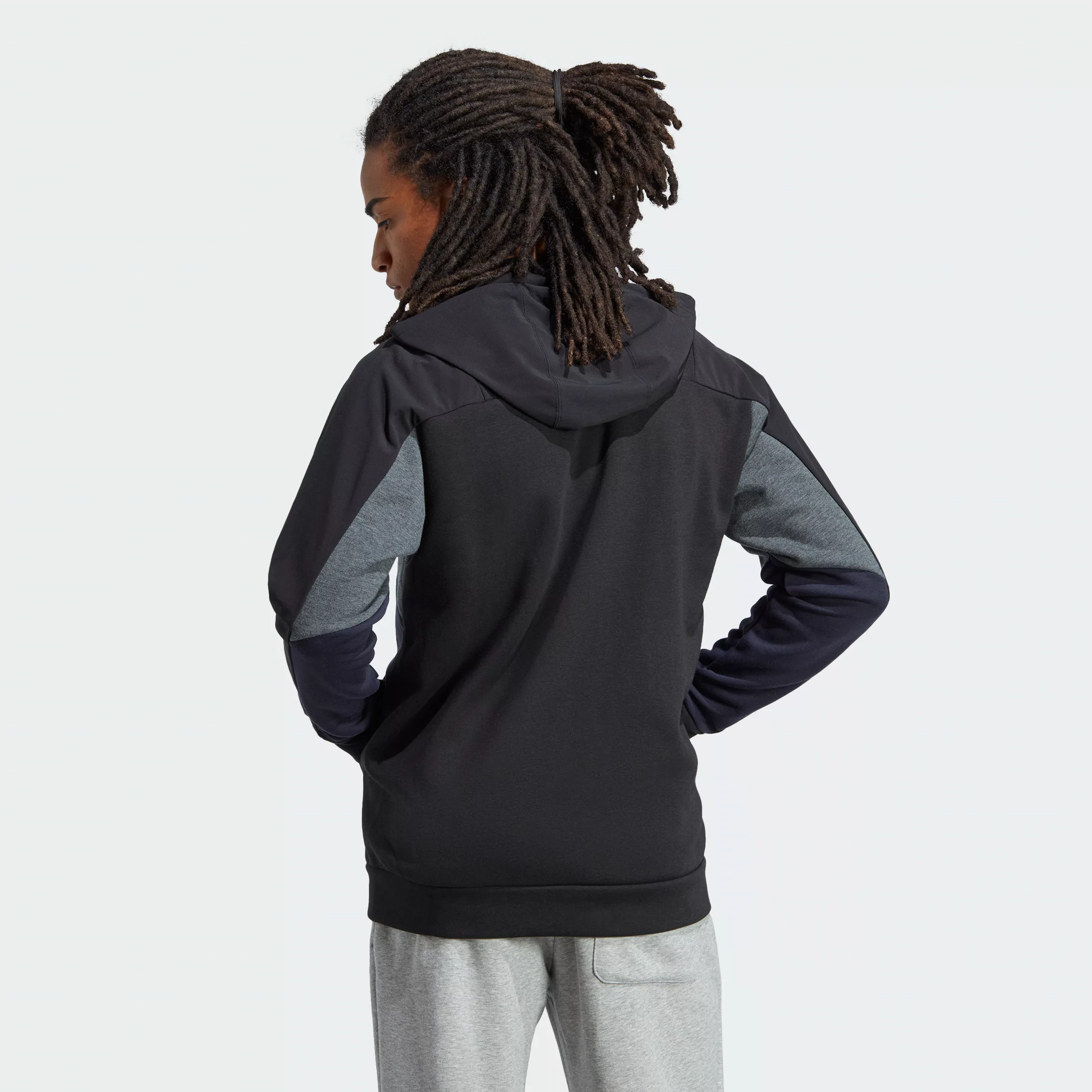 adidas Sportswear Kapuzensweatshirt "ESSENTIALS COLORBLOCK KAPUZENJACKE" günstig online kaufen